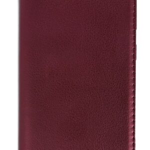 Tel1 Samsung Galaxy A12 / M12 Smart Magnetic Θήκη Βιβλίο - Bordeaux