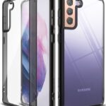 Θήκη Samsung Galaxy S21 5G Ringke Fusion PC Case with TPU Bumper Smoke Black Basic FSSG0093