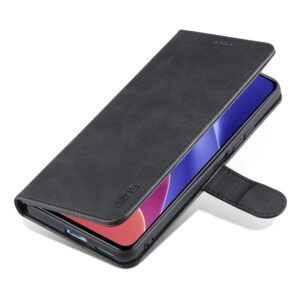 Θήκη Xiaomi Poco F3 / Mi 11i Βιβλίο Μαύρο AZNS Skin Feel Calf Texture Horizontal Flip Case Black