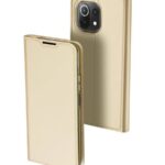 Dux Ducis Xiaomi Mi 11 Lite 4G / Mi 11 Lite 5G Skin Pro Θήκη Βιβλίο - Gold