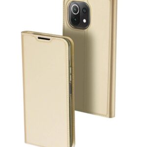 Dux Ducis Xiaomi Mi 11 Lite 4G / Mi 11 Lite 5G Skin Pro Θήκη Βιβλίο - Gold