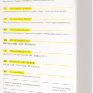 Baseus Καλώδιο Cafule Braided USB to Lightning Cable Μαύρο - Κόκκινο 3m (CALKLF-R91)