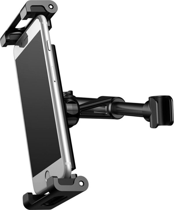 Baseus Backseat Car Mount Adjustable Headrest Bracket for tablets and smartphones 4,7 - 12,9" Black (SUHZ-01)