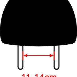 Baseus Backseat Car Mount Adjustable Headrest Bracket for tablets and smartphones 4,7 - 12,9" Black (SUHZ-01)