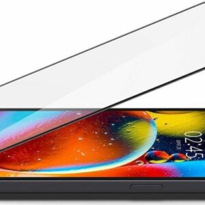 iPhone 14 Plus / 13 Pro Max Προστατευτικό Τζαμάκι Μαύρο Spigen® GLAS.tR™ Full Cover Slim HD AGL03383 Premium Tempered Glass