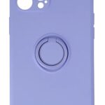 Forcell iPhone 13 Pro Max Finger Grip Θήκη Σιλικόνης - Purple