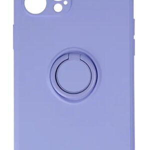 Forcell iPhone 13 Pro Max Finger Grip Θήκη Σιλικόνης - Purple