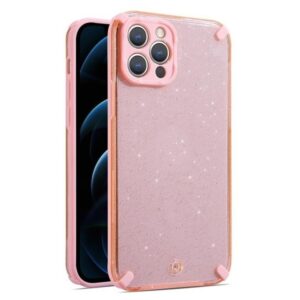 Forcell Xiaomi Poco X3 NFC / X3 Pro Armor Glitter Θήκη Σκληρή - Pink