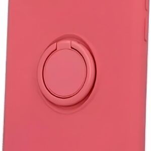 Forcell Samsung Galaxy A22 5G Finger Grip Θήκη Σιλικόνης - Red