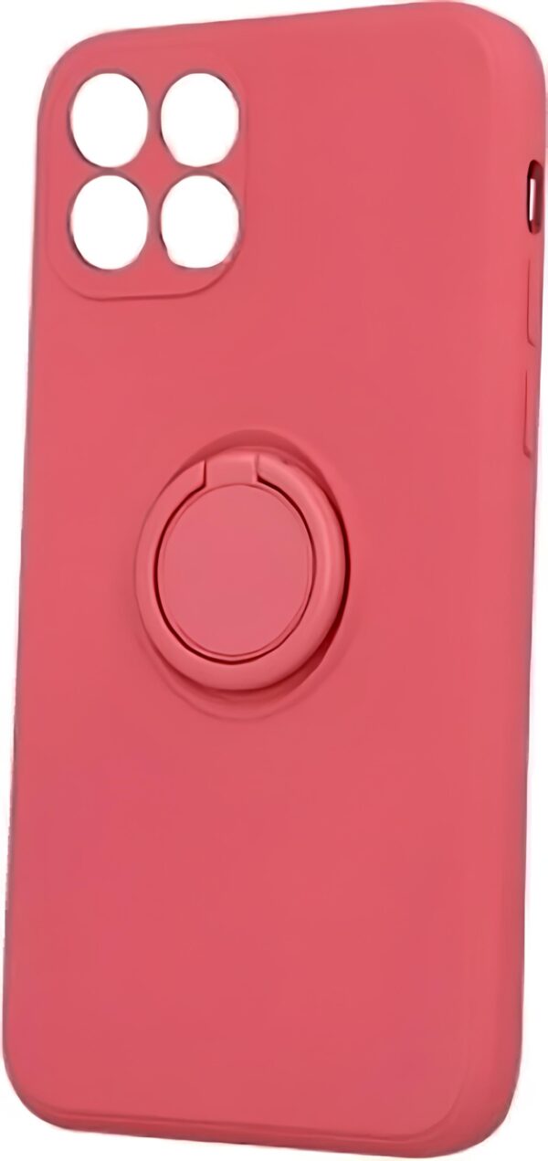 Forcell Samsung Galaxy A22 5G Finger Grip Θήκη Σιλικόνης - Red