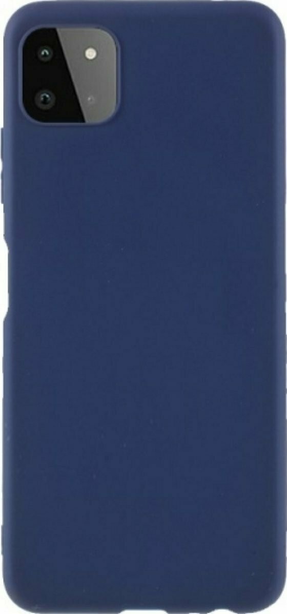 Θήκη Samsung Galaxy A22 5G Σιλικόνης Μπλε Matt TPU Silicone Case Blue