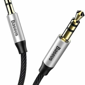 Baseus Cable 3.5mm male - 3.5mm male Μαύρο 1.5m (CAM30-CS1)