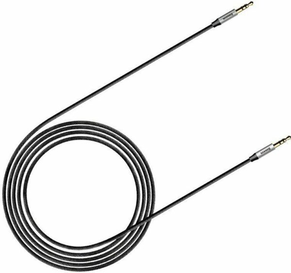 Baseus Cable 3.5mm male - 3.5mm male Μαύρο 1.5m (CAM30-CS1)