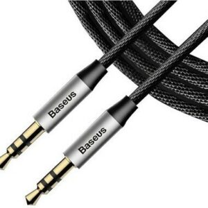 Baseus Cable 3.5mm male - 3.5mm male Μαύρο 1.5m (CAM30-CS1)