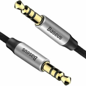 Baseus Cable 3.5mm male - 3.5mm male Μαύρο 1.5m (CAM30-CS1)