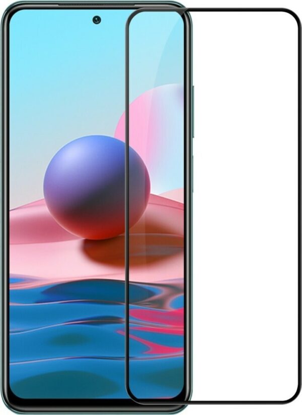 Xiaomi Redmi Note 10 4G / Note 10S / Poco M5s Προστατευτικό Τζαμάκι Μαύρο 9H 0.33mm 5D Full Screen Tempered Glass Black