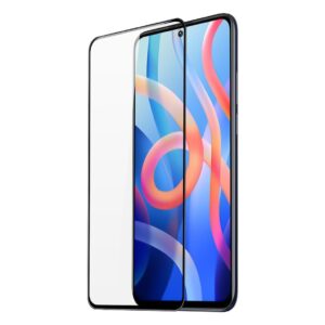 Xiaomi Poco M4 Pro 5G Προστατευτικό Τζαμάκι Μαύρο Dux Ducis 9D Full Screen 9H Tempered Glass With Frame Black