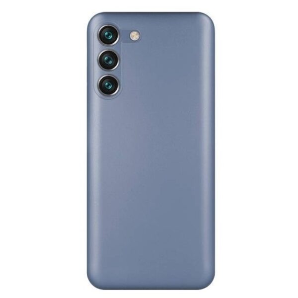 Forcell Samsung Galaxy S22 5G Metallic Θήκη Σιλικόνης - Light Blue