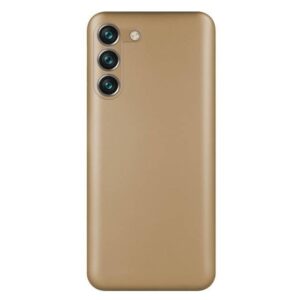 Forcell Samsung Galaxy S22 Plus 5G Metallic Θήκη Σιλικόνης - Gold