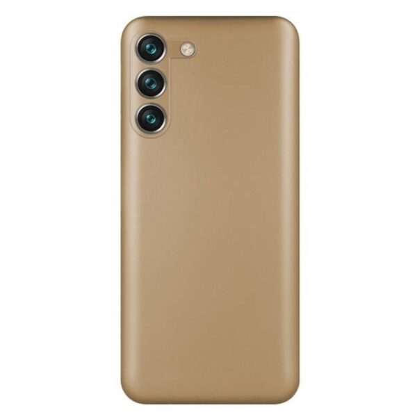 Forcell Samsung Galaxy S22 Plus 5G Metallic Θήκη Σιλικόνης - Gold Forcell Samsung Galaxy S22 Plus 5G Metallic Θήκη Σιλικόνης - Gold