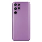 Forcell Samsung Galaxy S22 Ultra 5G Metallic Θήκη Σιλικόνης - Violet