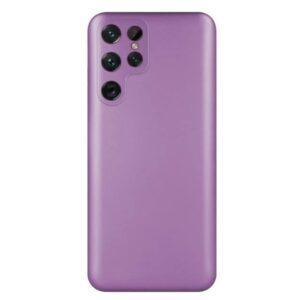 Forcell Samsung Galaxy S22 Ultra 5G Metallic Θήκη Σιλικόνης - Violet