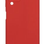 Forcell Samsung Galaxy A22 4G / M32 4G Slim Fit Liquid Θήκη Σιλικόνης - Red