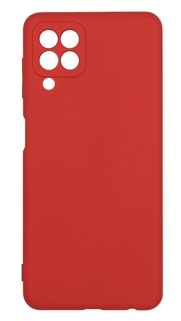 Forcell Samsung Galaxy A22 4G / M32 4G Slim Fit Liquid Θήκη Σιλικόνης - Red