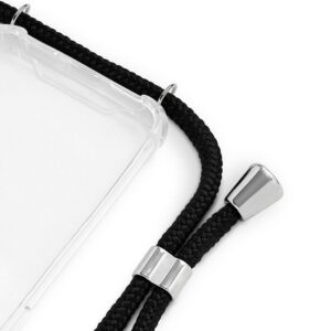 Samsung Galaxy A03s Θήκη με Λουράκι Μαύρο Neck Strap TPU Case Black