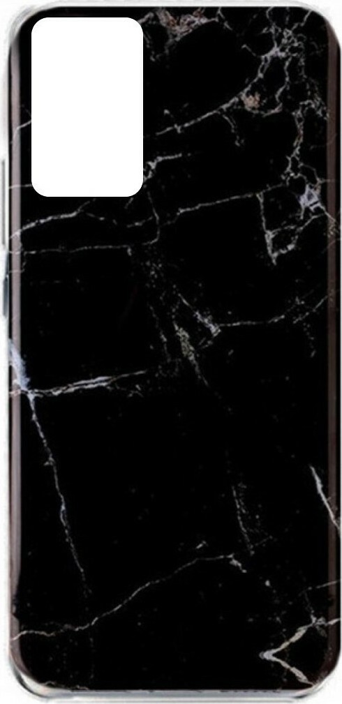 Xiaomi Redmi Note 10 4G / Note 10S / Poco M5s Θήκη Σιλικόνης Μάρμαρο Wozinsky Marble TPU Silicone Case Black