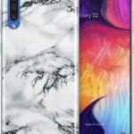 Samsung Galaxy A70 Θήκη Σιλικόνης Μάρμαρο Wozinsky Marble TPU Silicone Case White