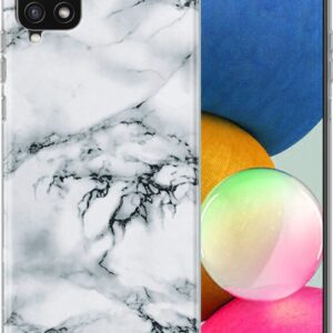 Samsung Galaxy A22 4G / M32 4G Θήκη Σιλικόνης Μάρμαρο Wozinsky Marble TPU Silicone Case White