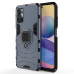 Xiaomi Redmi Note 10 5G / Poco M3 Pro 5G Σκληρή Θήκη Με Σταντ Μπλε Ring Armor Case Blue