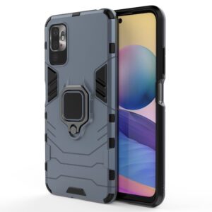 Xiaomi Redmi Note 10 5G / Poco M3 Pro 5G Σκληρή Θήκη Με Σταντ Μπλε Ring Armor Case Blue