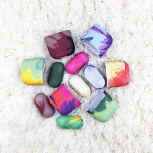 Watercolor Colorful Hard Case Θήκη σε Ροζ χρώμα για Apple Airpods 1 / 2