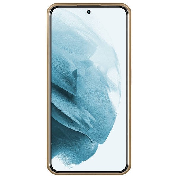 Samsung Galaxy S22 Plus 5G Θήκη Σιλικόνης Χρυσή Metallic Silicone Case Gold