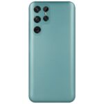 Samsung Galaxy S22 Ultra 5G Θήκη Σιλικόνης Πράσινη Metallic Silicone Case Green