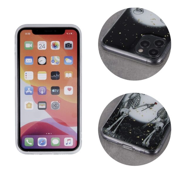 Samsung Galaxy A03s Θήκη Σιλικόνης Romantic Skeletons 2 Case