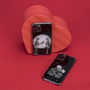 Samsung Galaxy A03s Θήκη Σιλικόνης Romantic Skeletons 2 Case