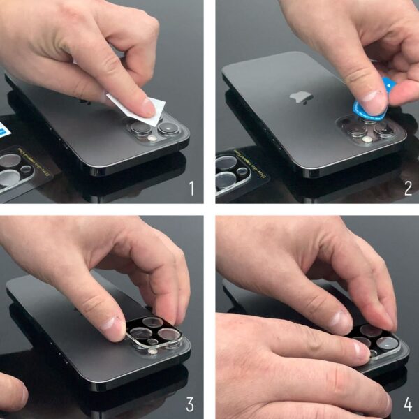 iPhone 12 Wozinsky Full Camera Glass 9H Tempered Glass Τζάμι Προστασίας Πίσω Κάμερας