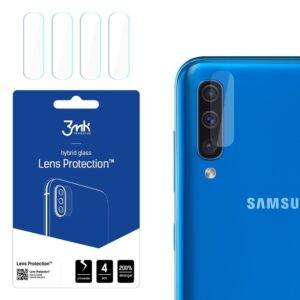 Samsung Galaxy A50 / A30s Αντιχαρακτικό Γυαλί Κάμερας 3MK 7H Hybrid Glass Lens Protection 4 pcs