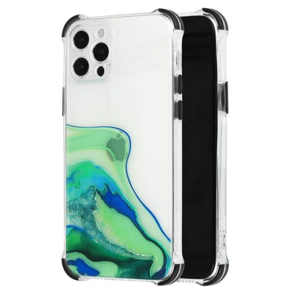 iPhone 12 Pro Max Θήκη Σιλικο΄νης Watercolor Case Design 3