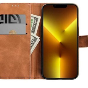 Tel1 Samsung Galaxy A53 5G Tender Θήκη Βιβλίο - Brown