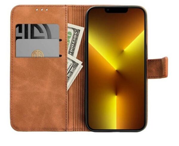 Tel1 Samsung Galaxy A53 5G Tender Θήκη Βιβλίο - Brown