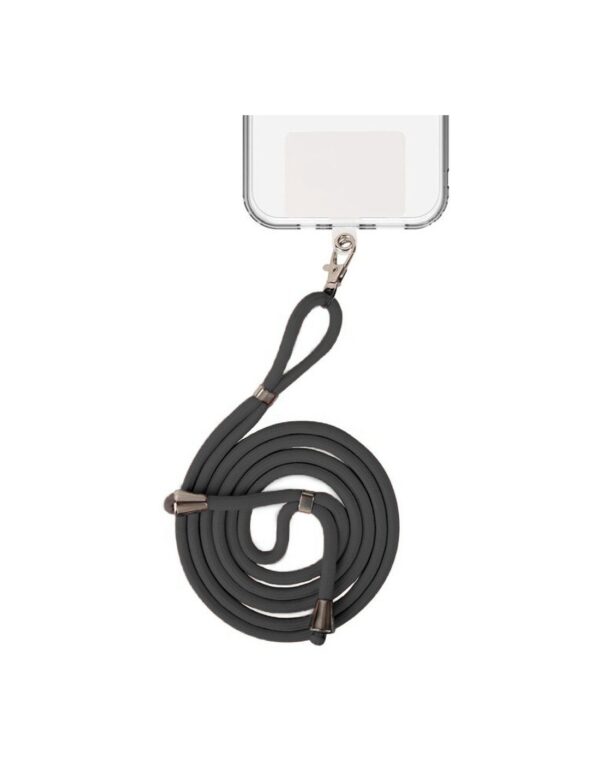 Λουράκι Λαιμού Θήκης Smartphone Μαύρο