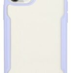 Forcell iPhone 12 Pro Max Θήκη Με Πλαίσιο Σιλικόνης Διάφανη - Purple