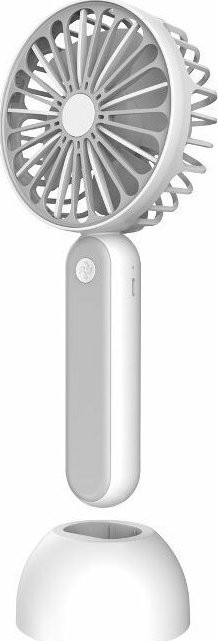 Platinet Rechargeable Desk Fan 1200 mah White/Grey PRDF6108