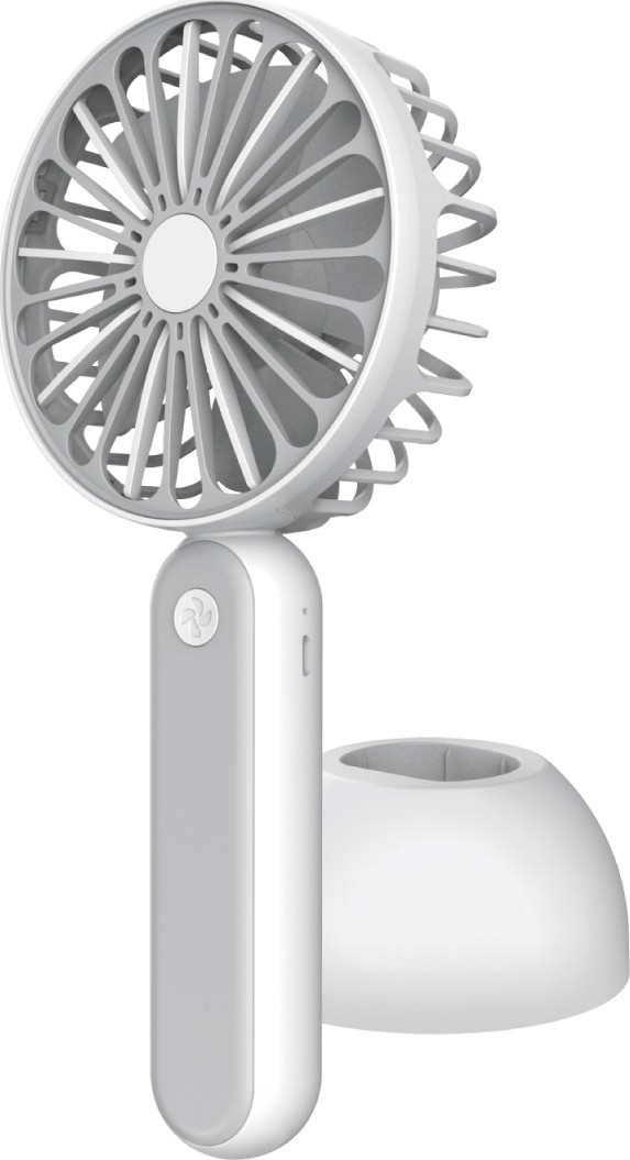 Platinet Rechargeable Desk Fan 1200 mah White/Grey PRDF6108