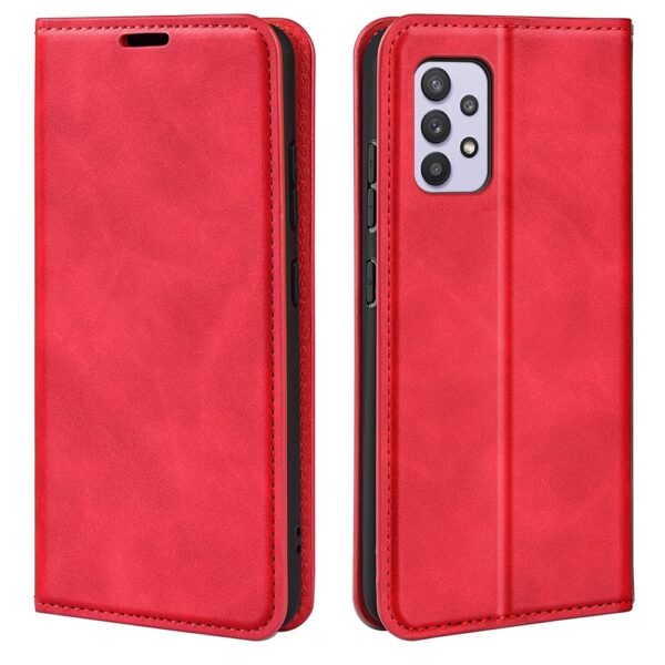 Samsung Galaxy A53 5G Θήκη Βιβλίο Κόκκινο Retro-skin Magnetic Case Red