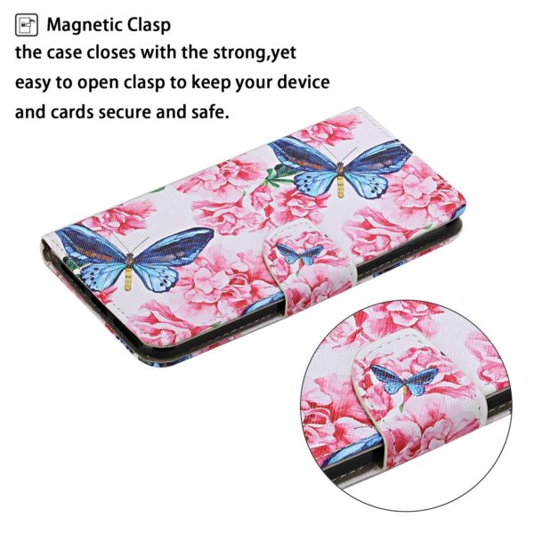 Samsung Galaxy A53 5G Θήκη Βιβλίο Λουλούδια Colored Drawing Pattern Flip Case Dragonfly Flower